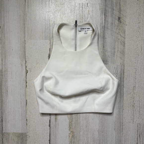 Elizabeth and James Upton Cropped Sleeveless Top Size XS - Picture 2 of 5